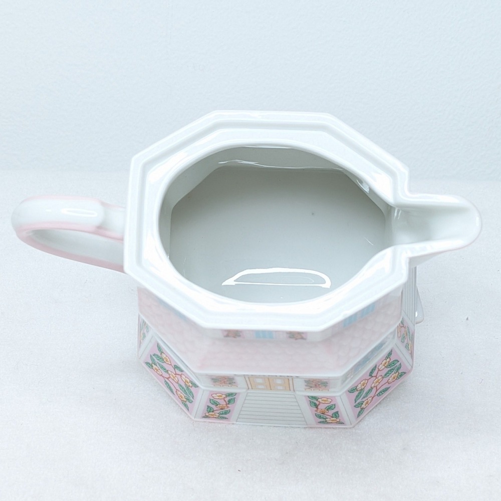 VTG 1991 Lenox Village Creamery Fine Porcelain Collectible Creamer w/ Lid - Picture 9 of 10